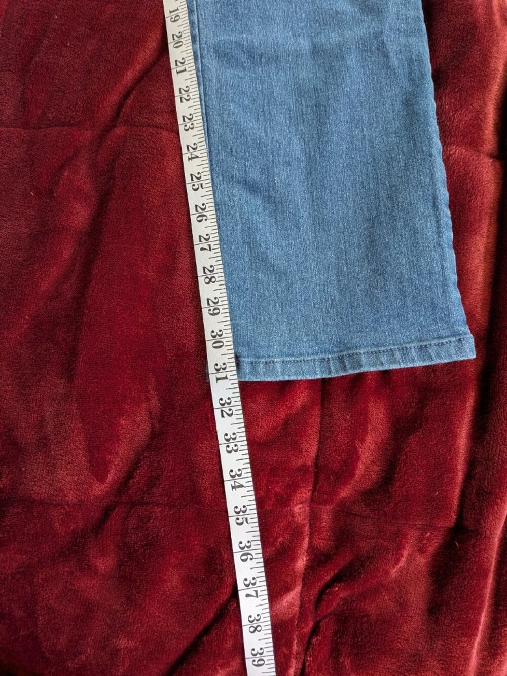 NWOT Gloria Vanderbilt Amanda Classic High Rise Jeans Blue Size 14 - Picture 4 of 6